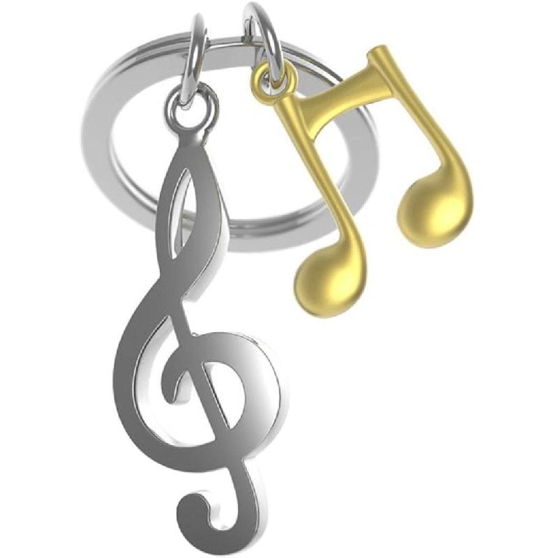 MetalMorphose Music Note Keychain
