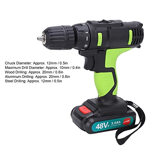 Cordless Screwdriver - 6 Torque Setting 2-Speed 1200Rpm