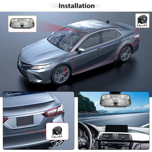 Mirror Dash Cam - 1080P