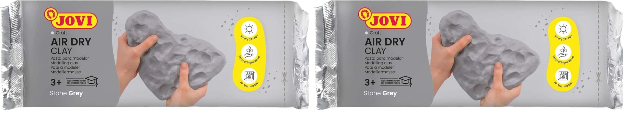 Jovi Air Hardening Clay - 1 Kg 2 pcs.