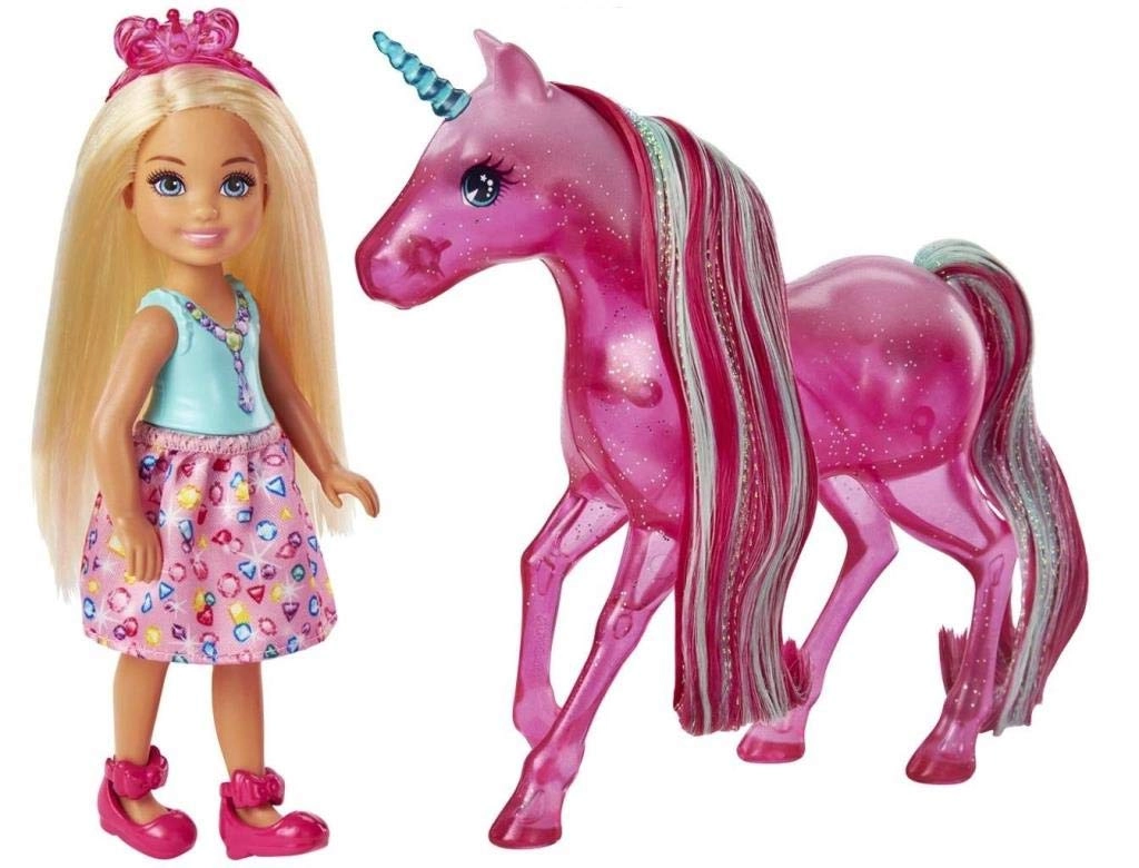Barbie Chelsea Doll + Unicorn