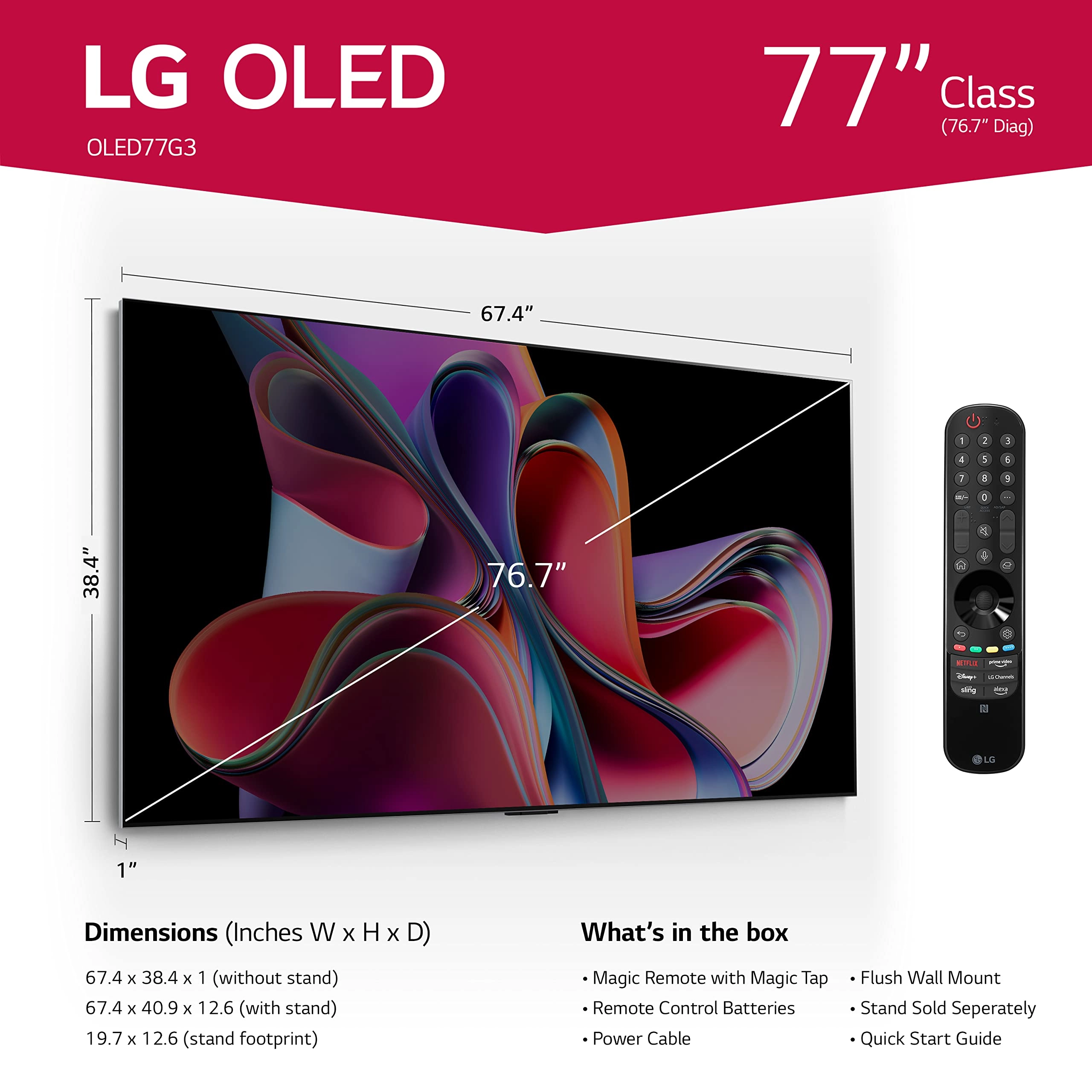 OLED77G3PUA - 77 inch
