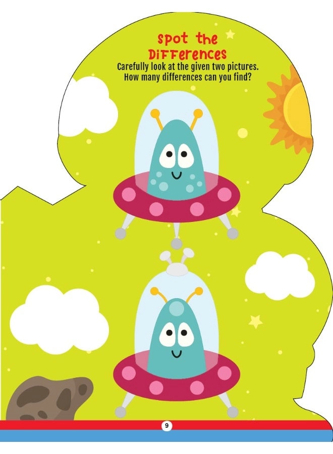 Step into the Space World - Activity and Colouring Fun