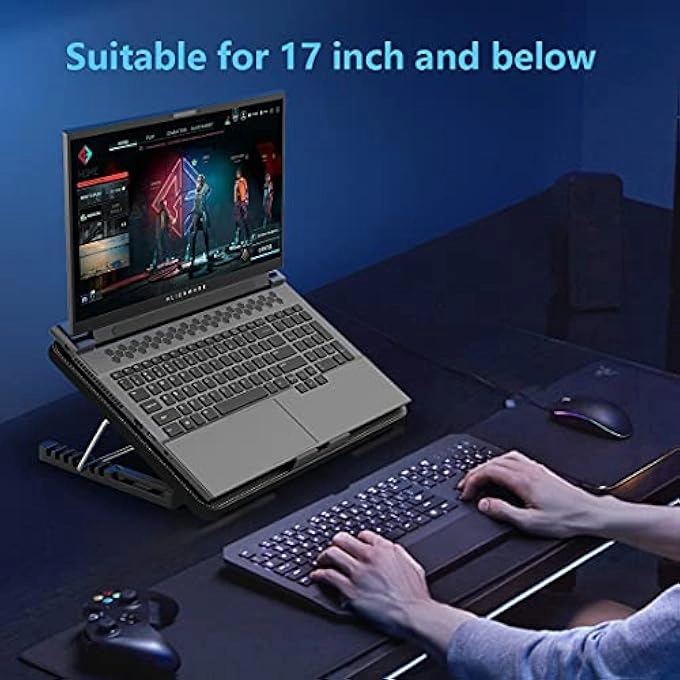 LAPTOP COOLING PAD - 12-17 INCH 6 QUIET FANS