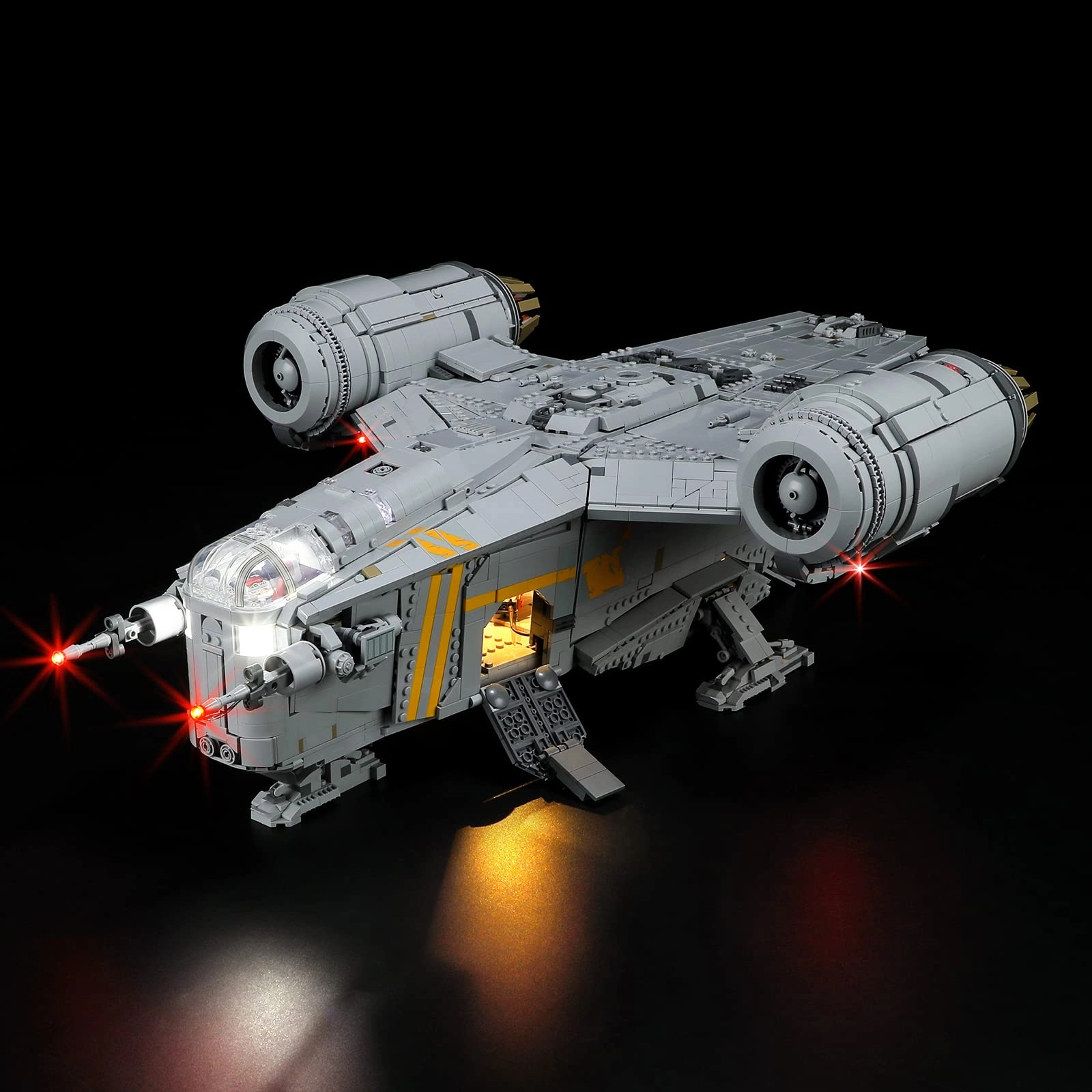 YEABRICKS LED Light for LEGO 75331 Star Wars The Razor Crest Building Blocks Model