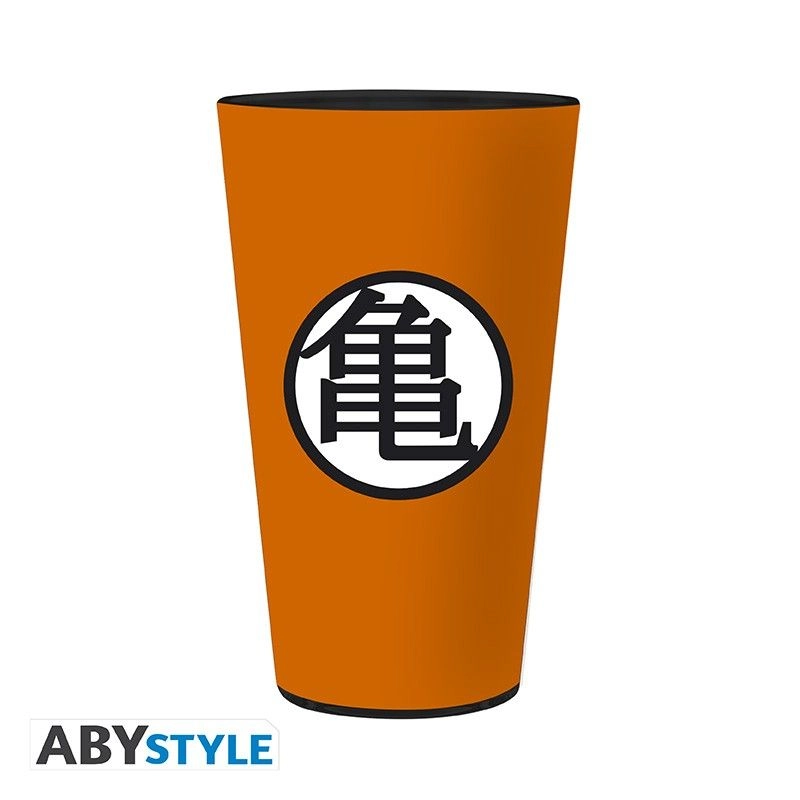 Dragon Ball Glass - 400 ml + Pin - metal + Pocket Notebook - 160 pages A6