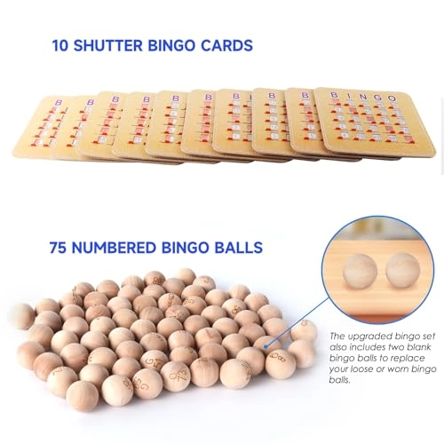 Deluxe Bingo Game Set - English Adult 75 piece(s)