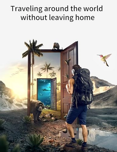 VR Headset - for iPhone 16 15 14 13 Pro Max Plus Galaxy S24 S23 S22 Remote Control