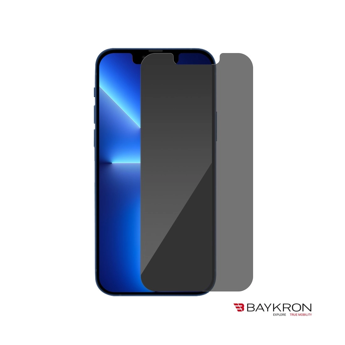 Baykron Privacy Tempered Glass Screen Protector For iPhone 13 / iPhone 13 Pro