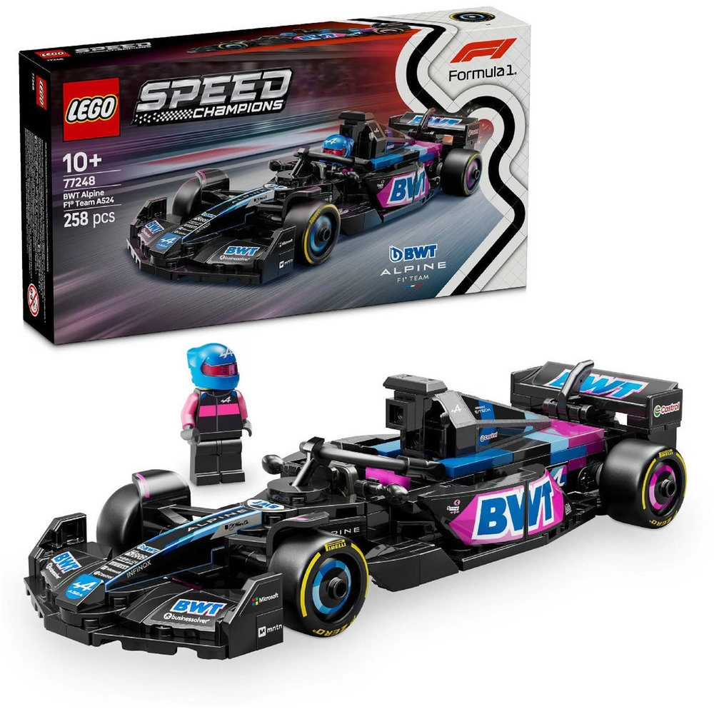 Speed Champions BWT Alpine A524 (77248) - Race Car Driver Minifigure