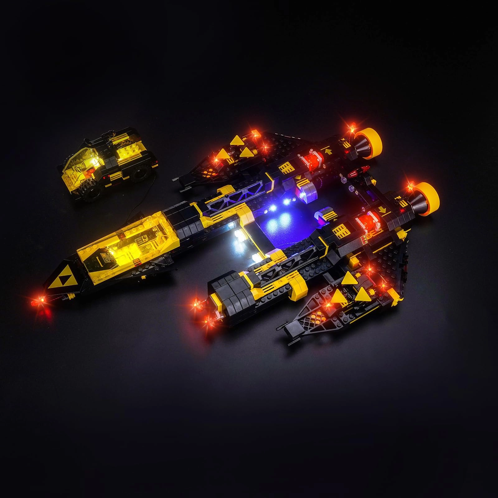 BrightAura Lighting Kit - ABS for LEGO Blacktron Renegade 10355