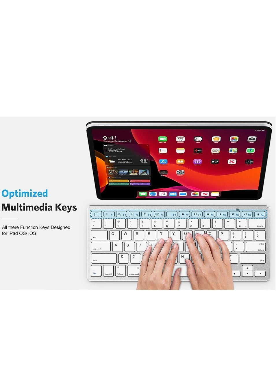 Mini wireless Bluetooth keyboard - EN Wireless