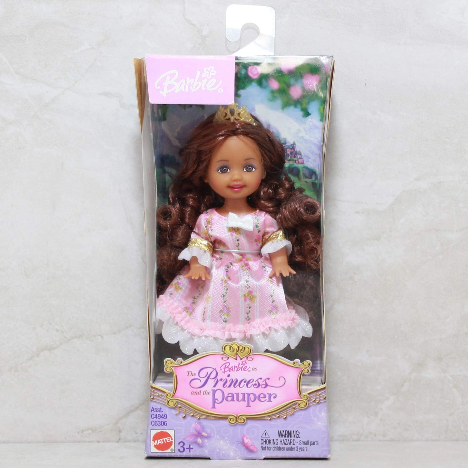 Barbie Kelly Doll - 4" Princess and the Pauper Ages 3+