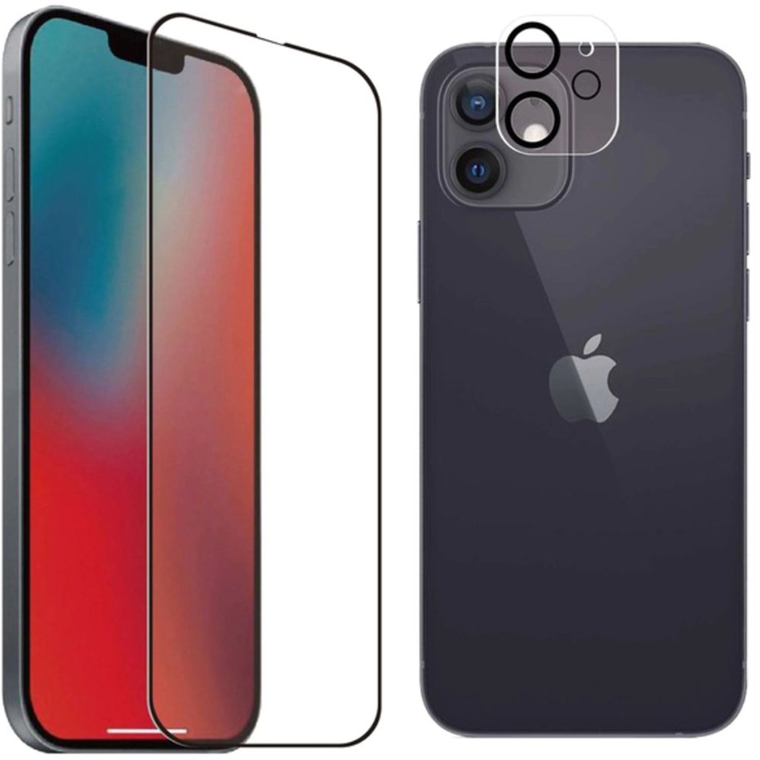 Muvit Clear Screen Protector + Camera Lens Protector for Apple iPhone 14 Plus