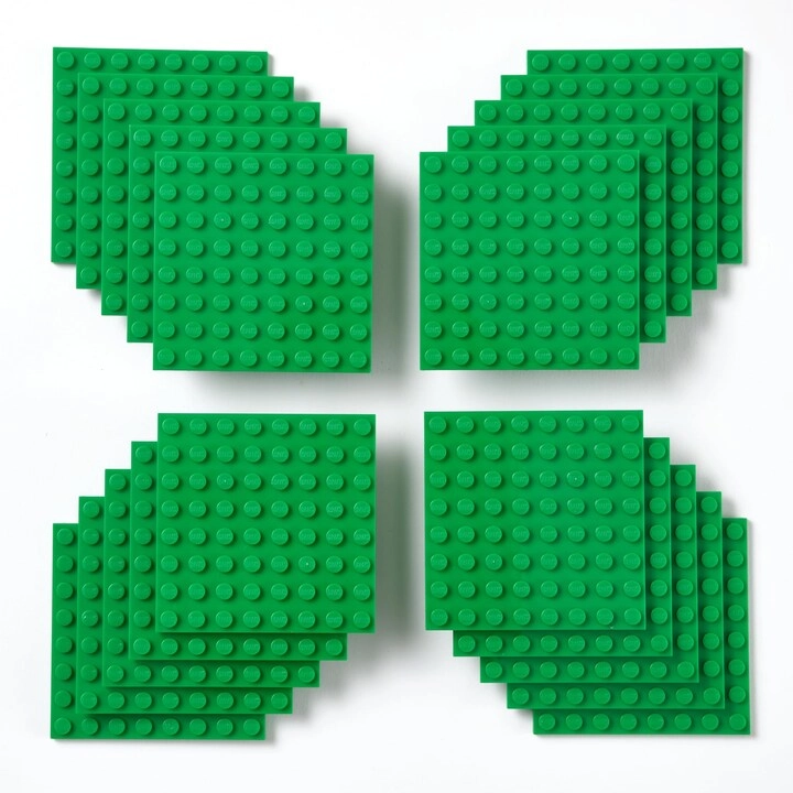 Strictly Briks Building Brick Baseplates - 20pcs