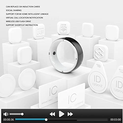 Universal Sensing NFC Ring - Ceramic M 128GB