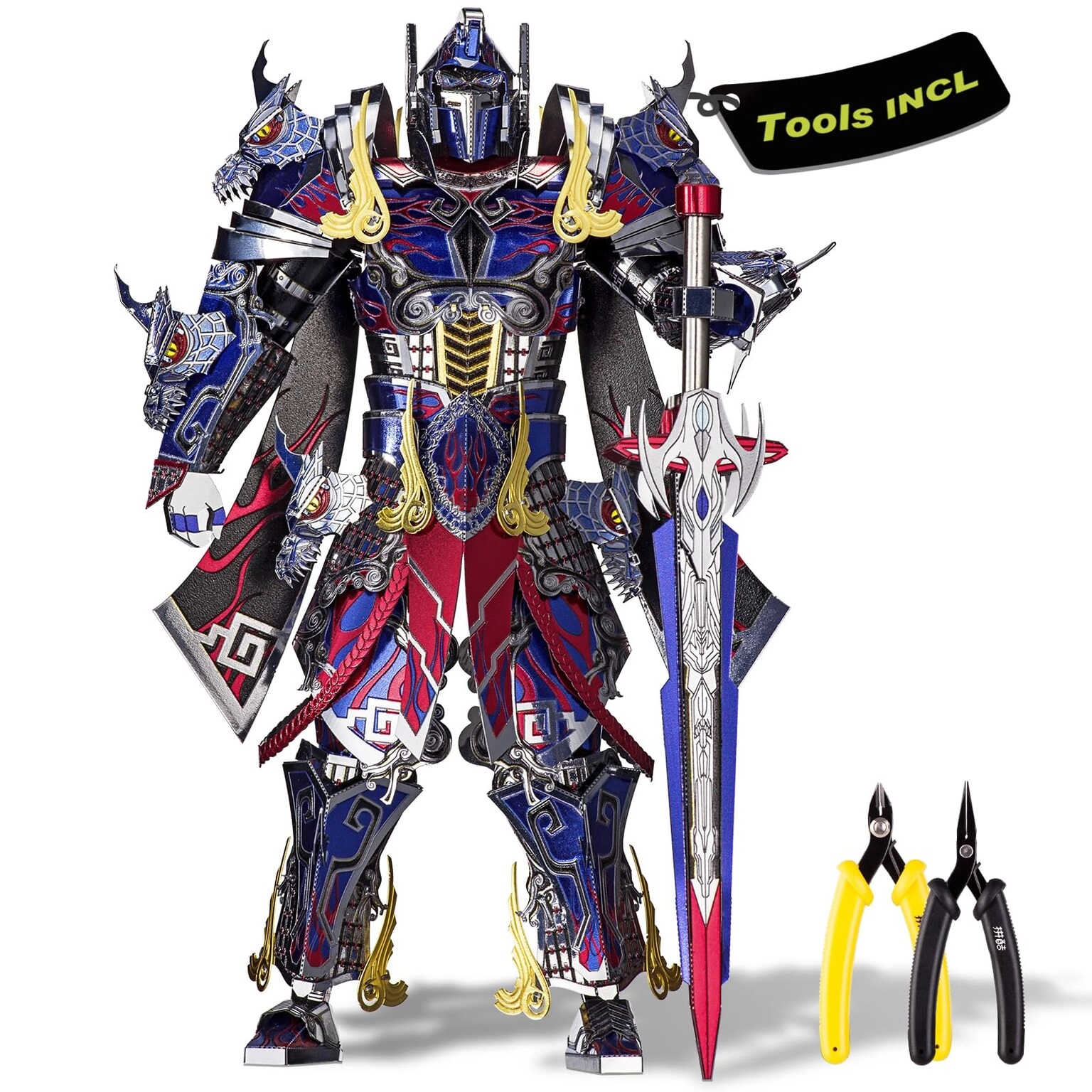 Piececool The Titan Figure Mecha - 3D Metal Model Kit