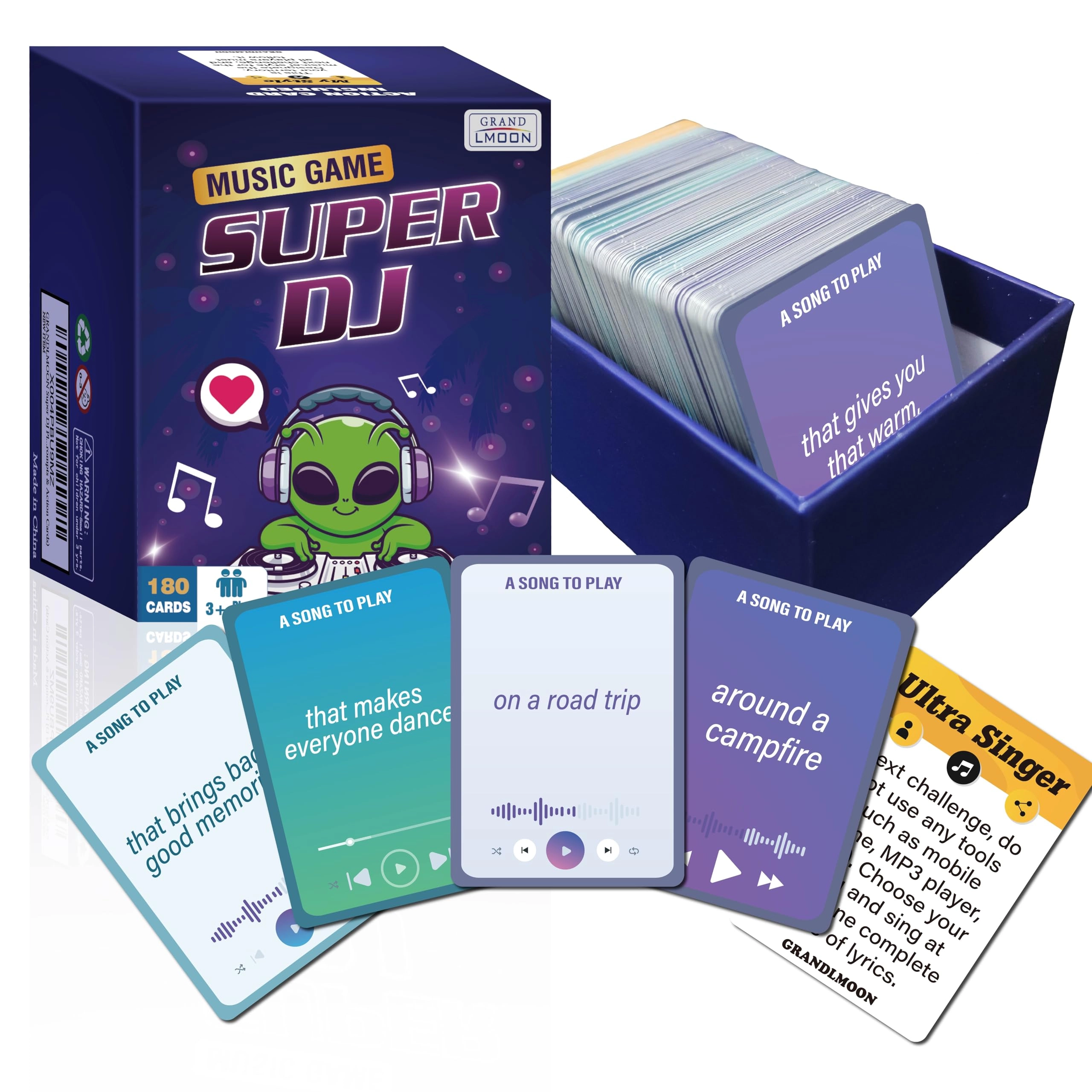 GRANDLMOON Super DJ Play Your Best Song - English 10+