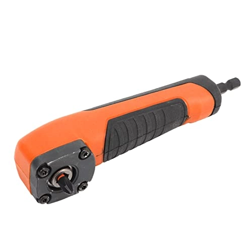 Right Angle Drill Attachment - Hex Interface 90 Degree Magnetic Bit Set