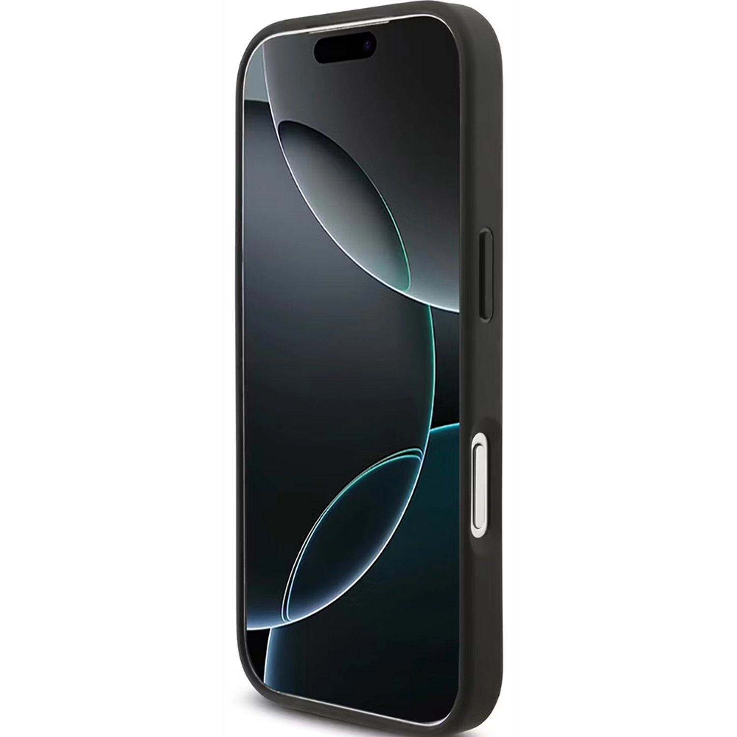 Leather Case Saffiano Leather Black for iPhone 17 Pro Max