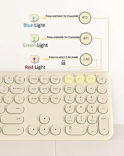 Wireless Bluetooth Keyboard - QWERTY Bluetooth