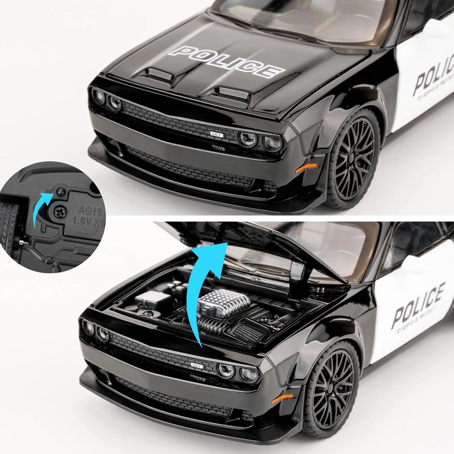 Metal Pullback Car - 1:24 1 pcs
