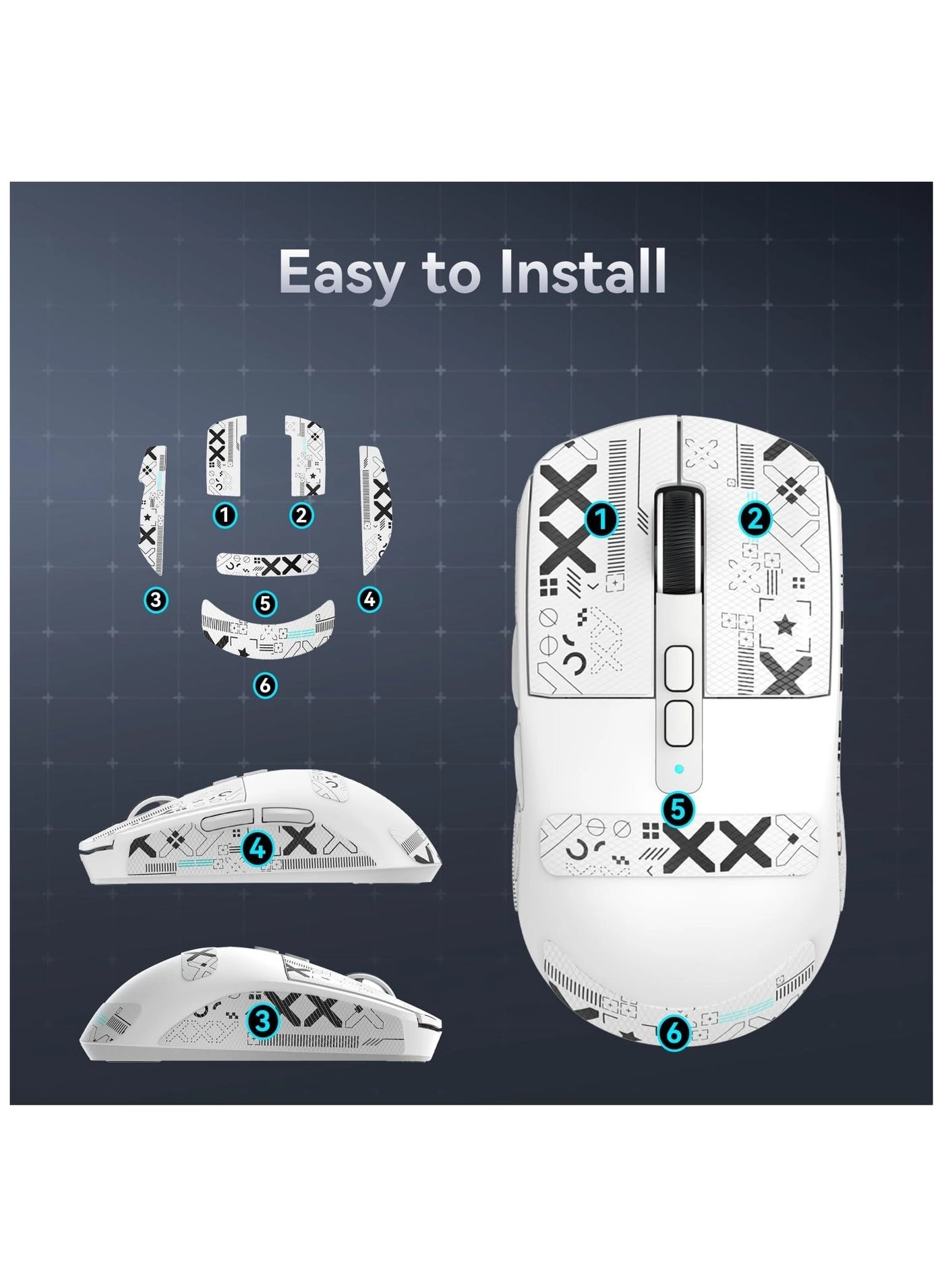 X6 Lightweight Gaming Mouse - Wireless