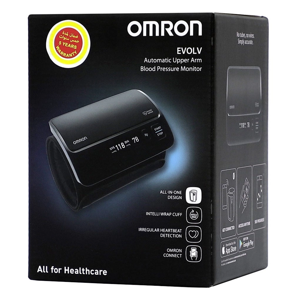 Evolv HEM-7600T - Tubeless Automatic Connectable to smartphone