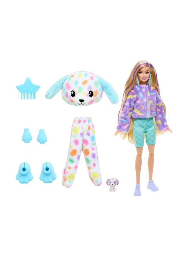 Barbie Cutie Reveal - Dalmatian Costume & Accessories