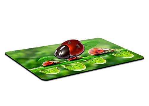 Ladybird Mouse and Family Mousemat Set - Wireless