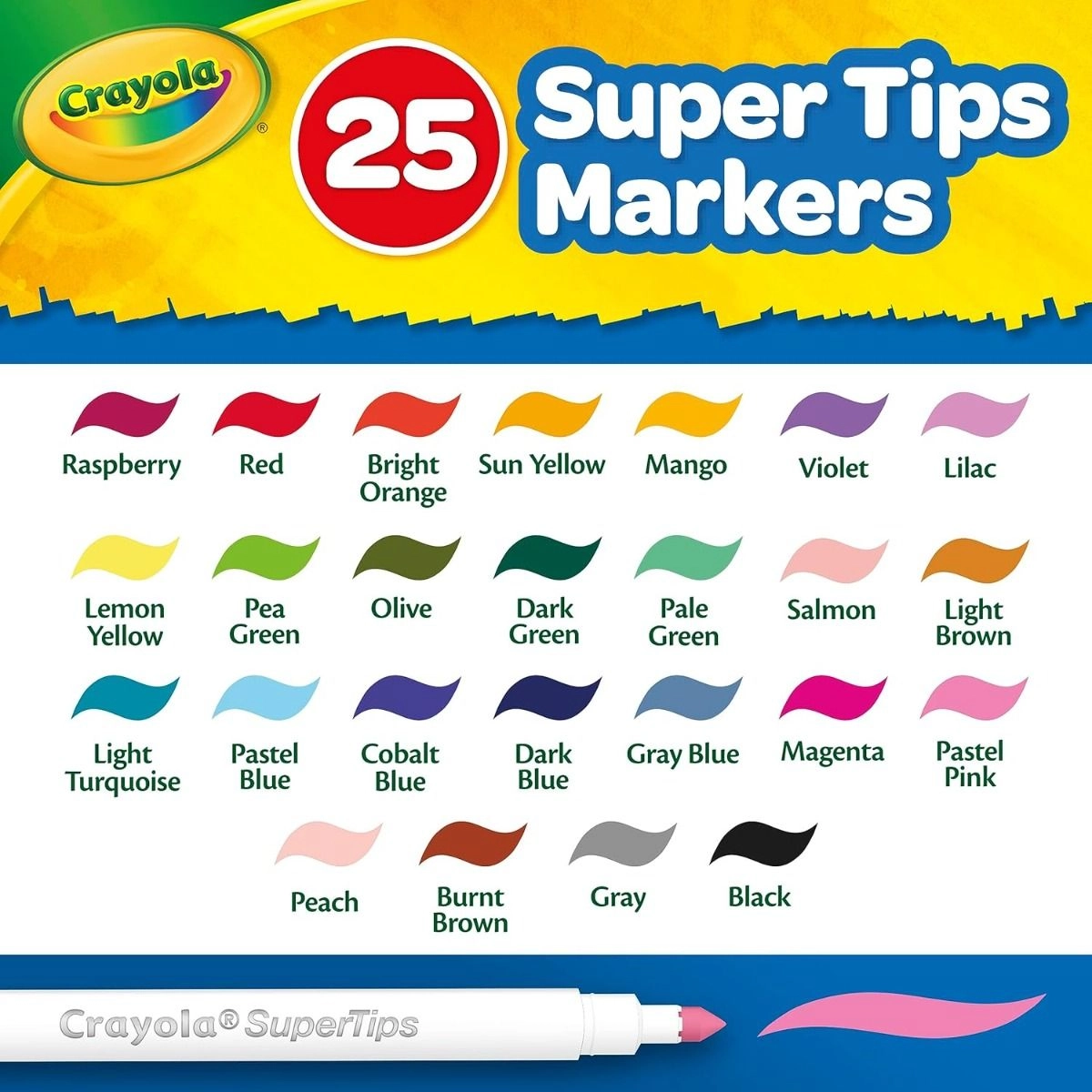 Create And Color Super Tips - 65 piece(s)
