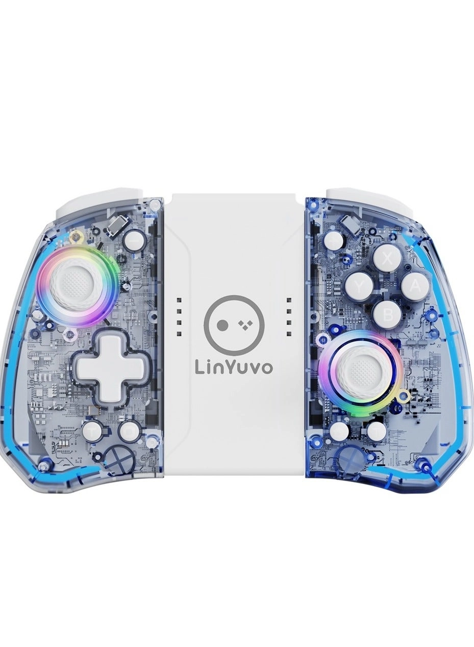 KS40 - Transparent GREY Nintendo Switch