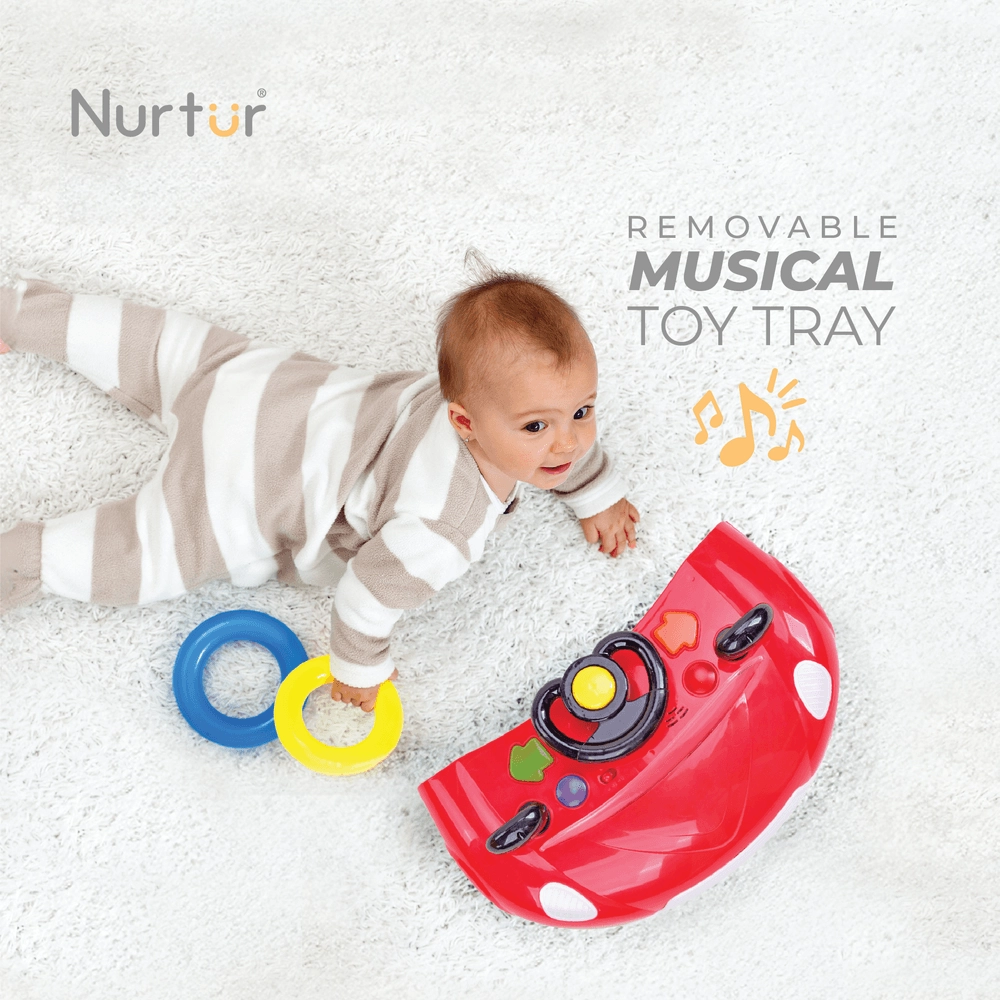 4-In-1 Baby Multi Walker - Music Function EN 71 Certified