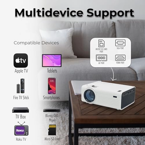 RPJ199 33 lumens 800 x 480 + Fold Up Screen 100-inch