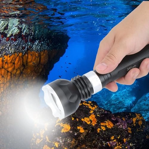 L2 LED Diving Flashlight - 100M Aluminium Alloy