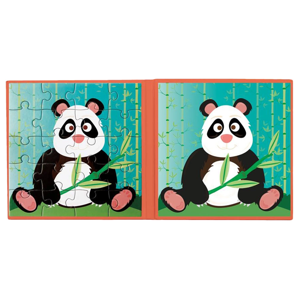 Magnetic Puzzle Book To Go - Suitable for 3 years & above 20 pieces