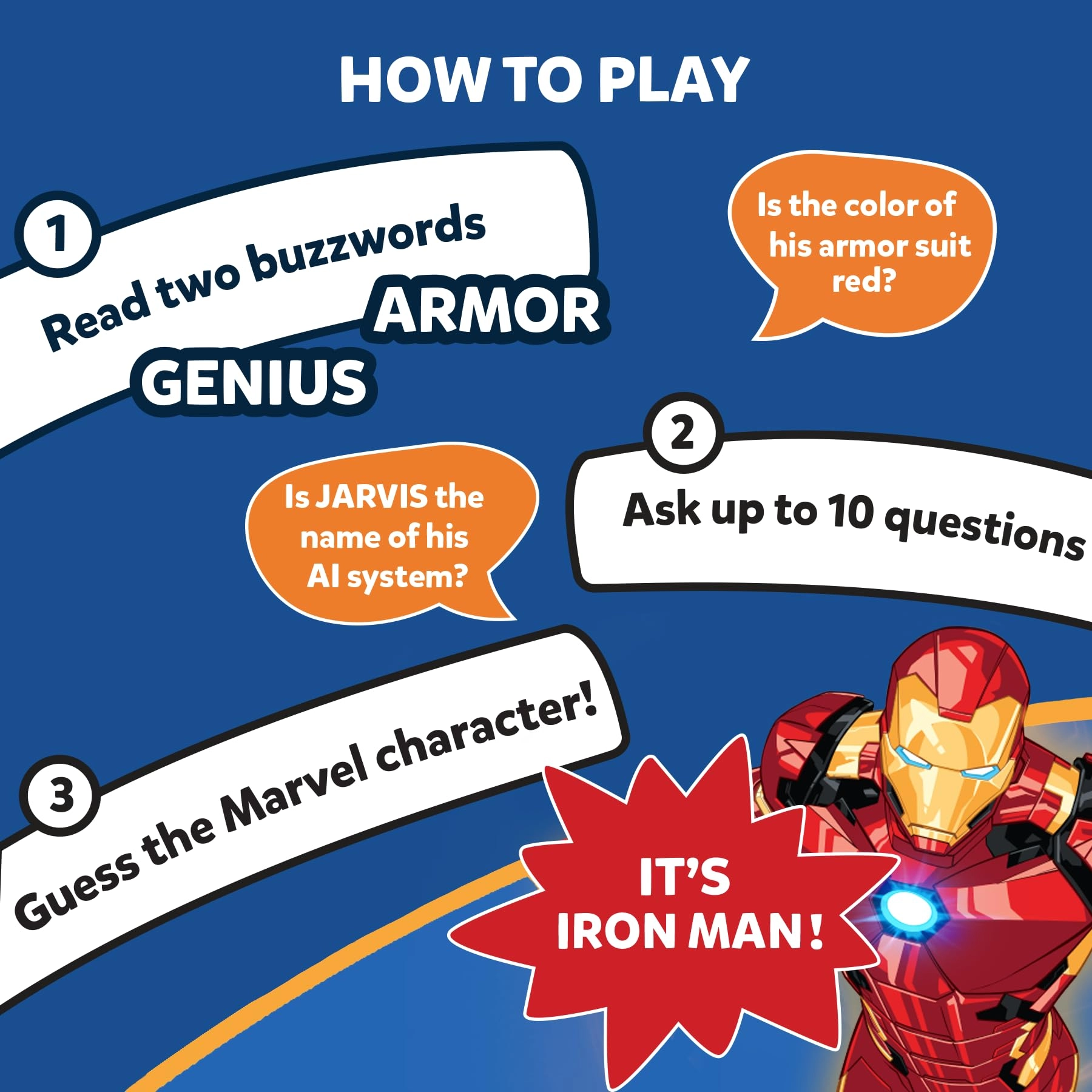 Guess in 10: Marvel - Card Game