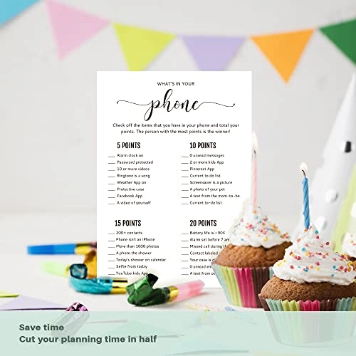 Bridal Shower Game Cards - Baby 30 piece(s)