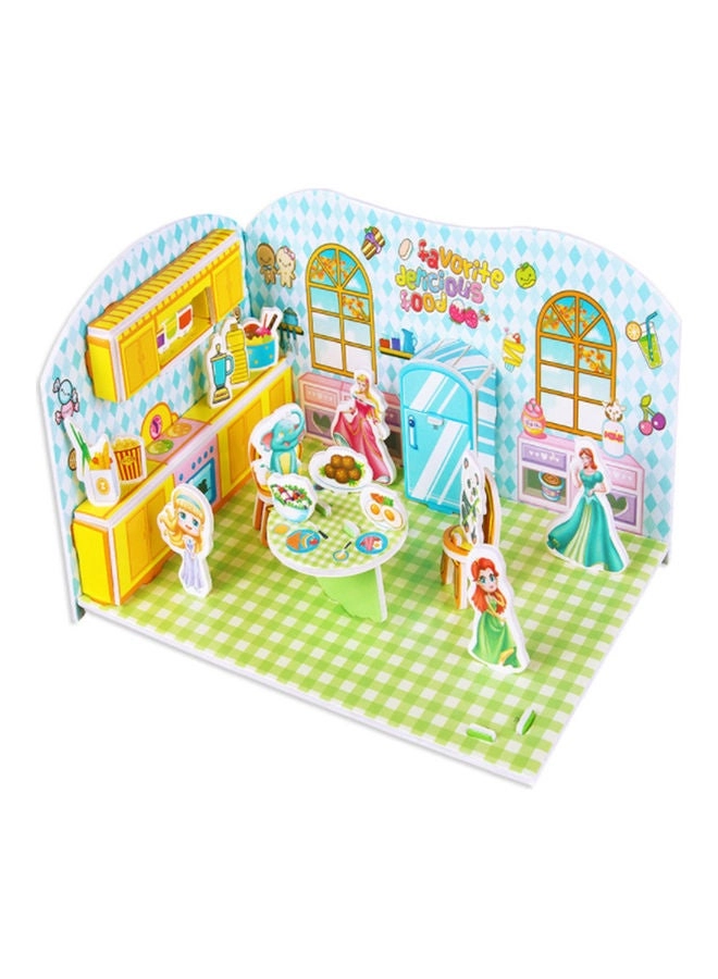 Loquat HT3080 - 3 Dimensional Cartoon Paper Construction DIY Kit Upto 12 Months