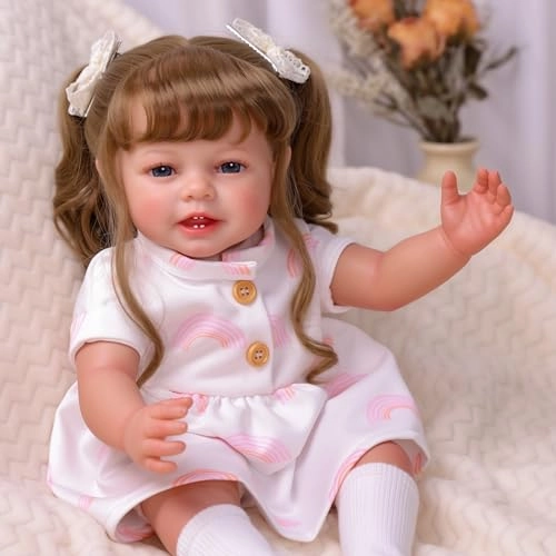 Bemi Reborn Baby Doll - 20 Inch Cloth Body Ages 3+