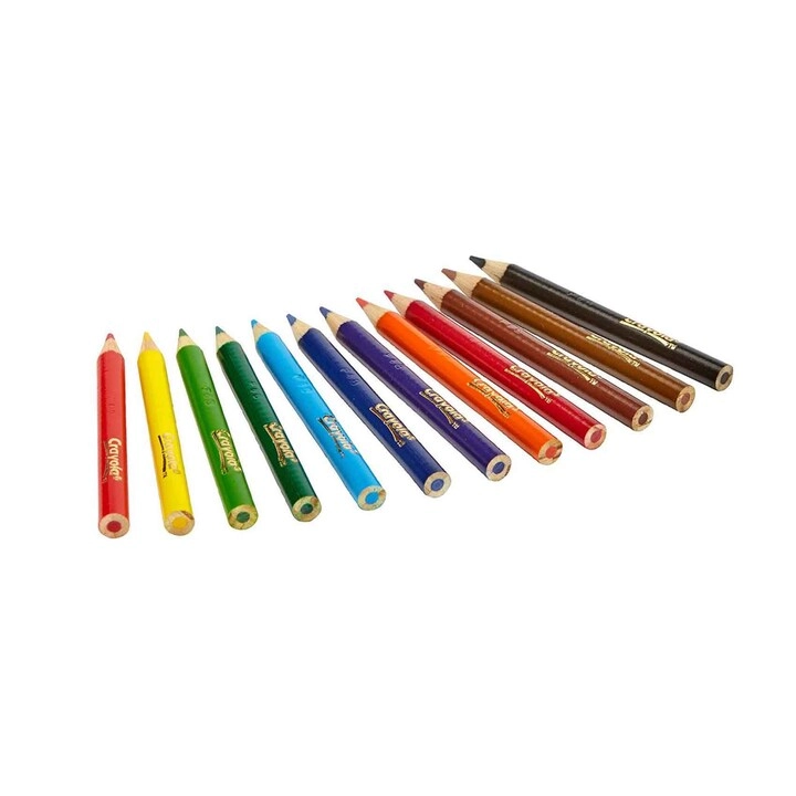 Coloured Woodcase Colour Pencil Set - 12 PCS