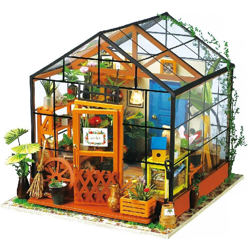 RoboTime Cathy's Flower House 3D Puzzle (DG104)