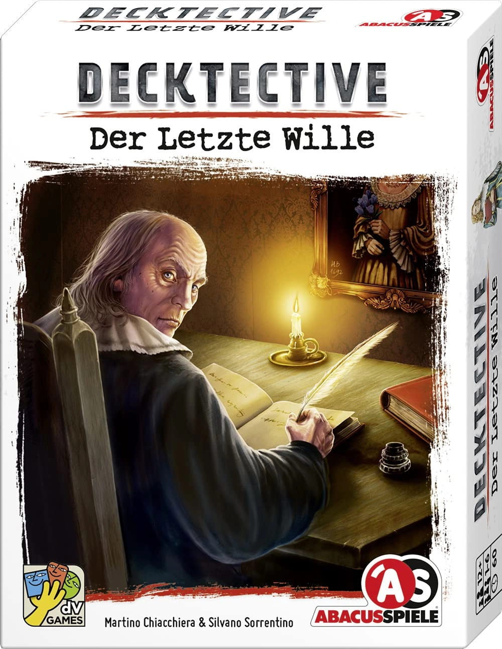 ABACUSSPIELE Decktective: The Last Will - Card Game (German)