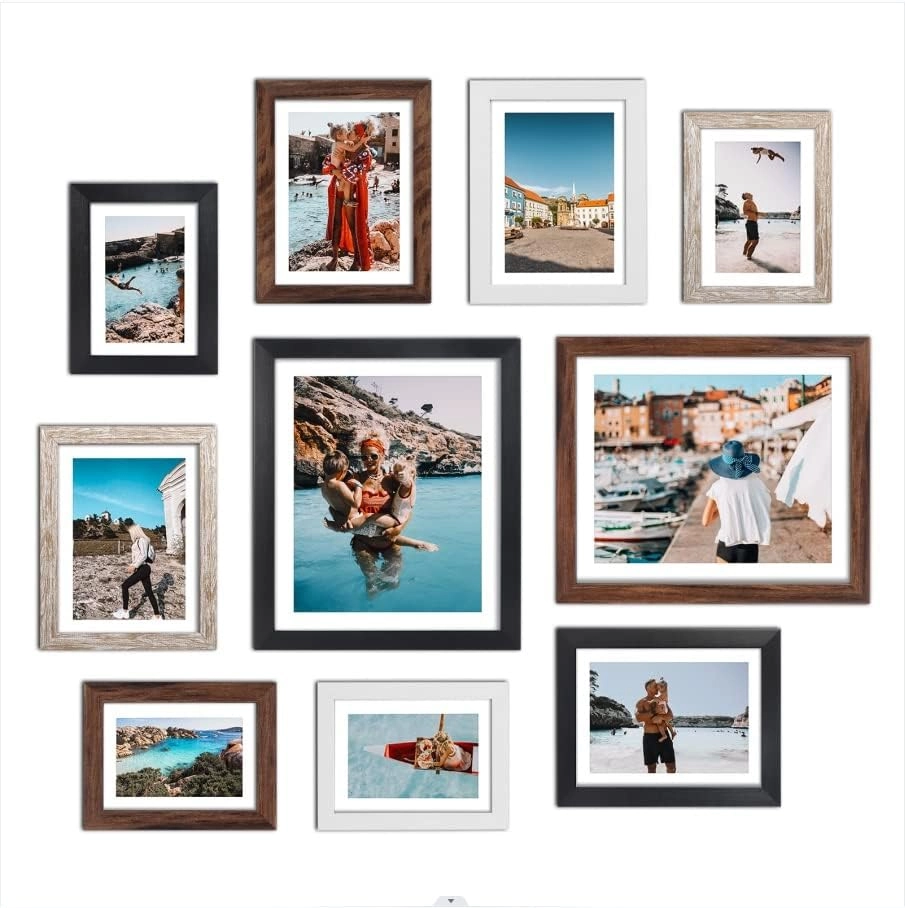 Picture Frames - 4x6 5x7 8x10 Set