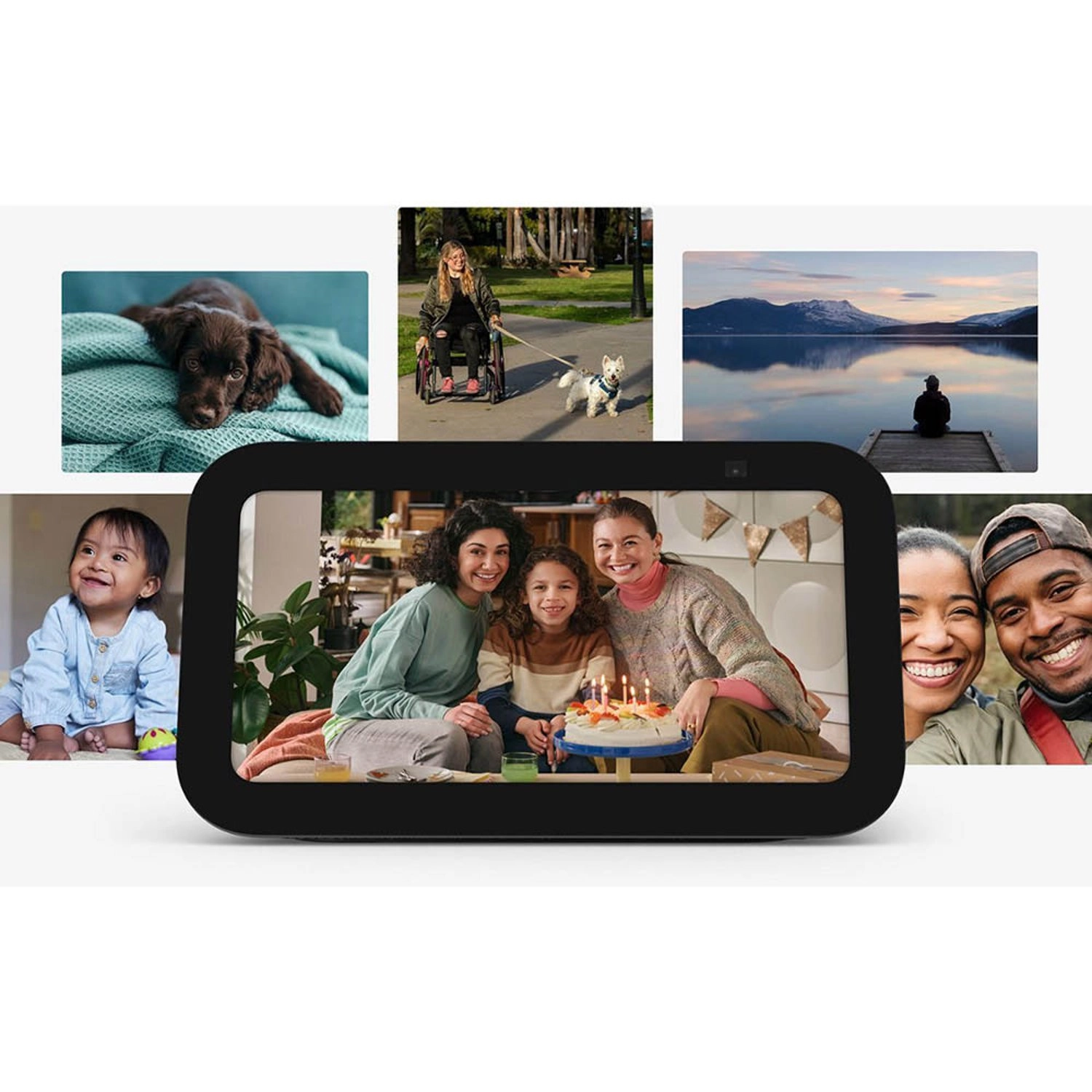 Echo Show 5 3rd Gen - Alexa Charcoal - 2MP Camera, Wi-Fi 5 (802.11ac)