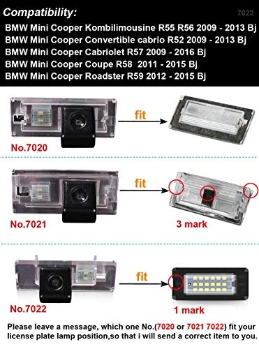 Car Rear View Camera - Night vision 628 x 586 pixels
