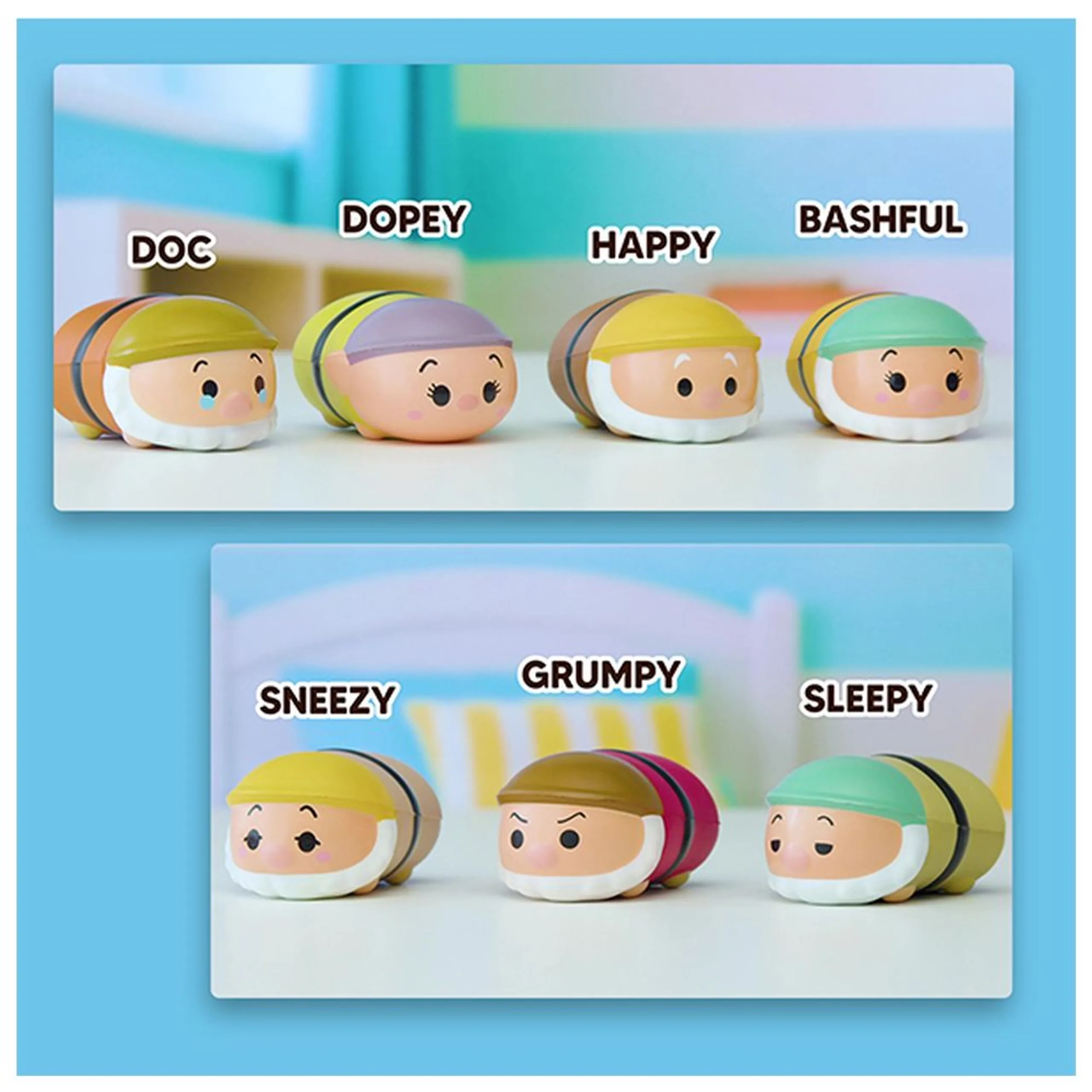 Tsum Tsum Snowhite - Snowhite 9 Pcs