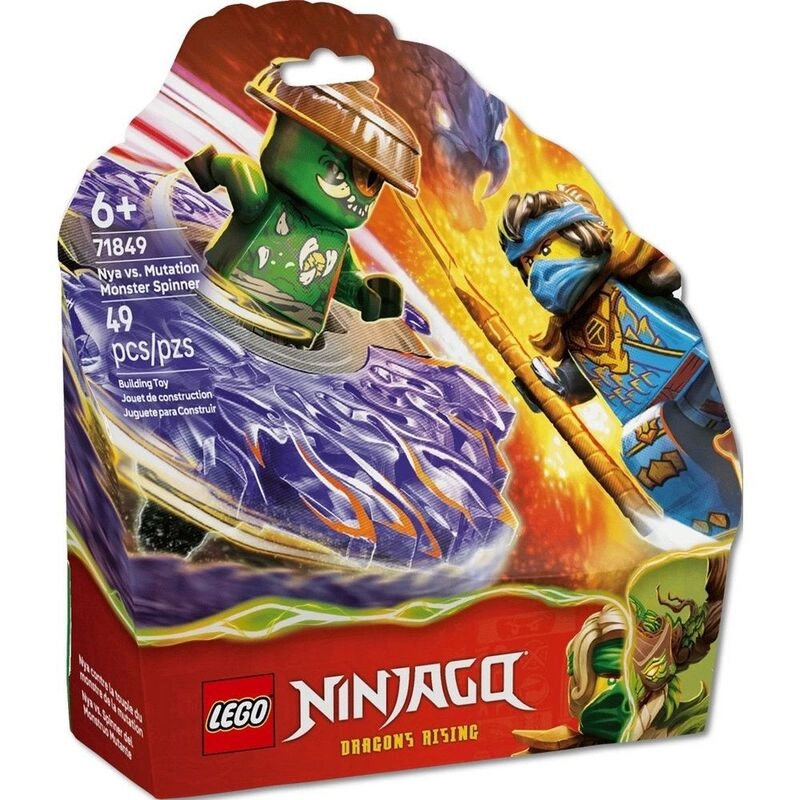 NINJAGO Nya vs. Mutation Monster Spinner (71849)