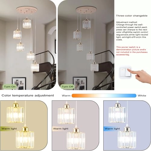 Crystal Chandelier - 102-202cm