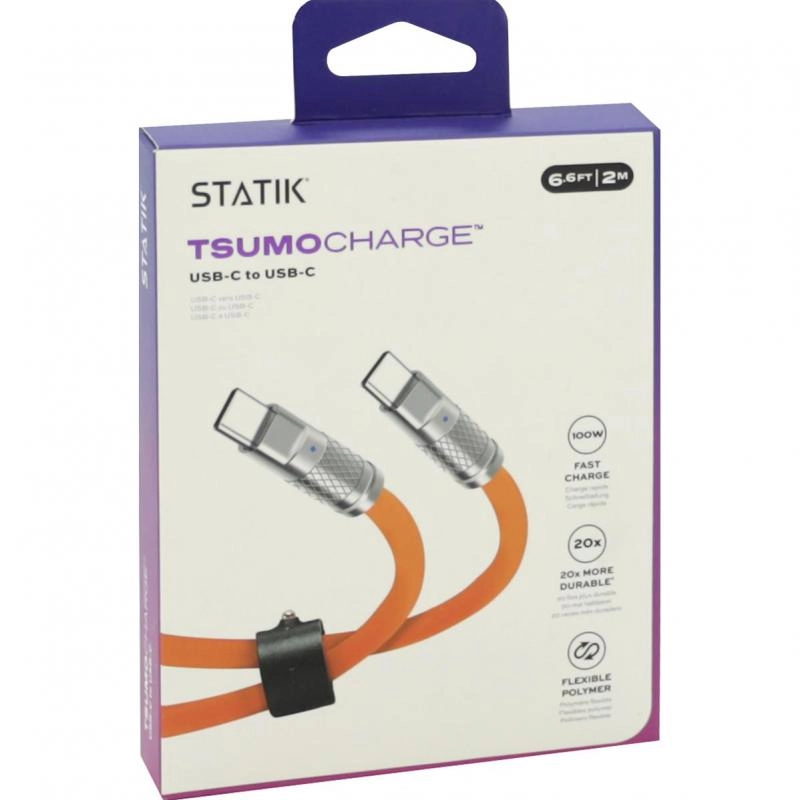 TSumoCharge Cable 100W USB-C to USB-C 2m